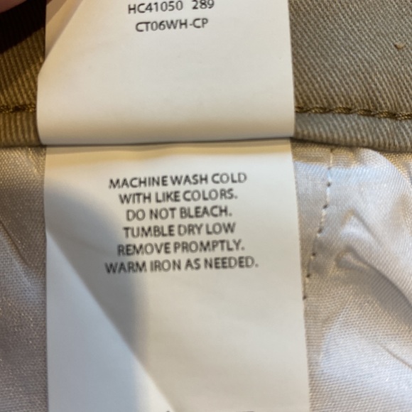 Haggar SZ 29 x 32 Motion Stretch Khaki Pants New D8 - Picture 11 of 13